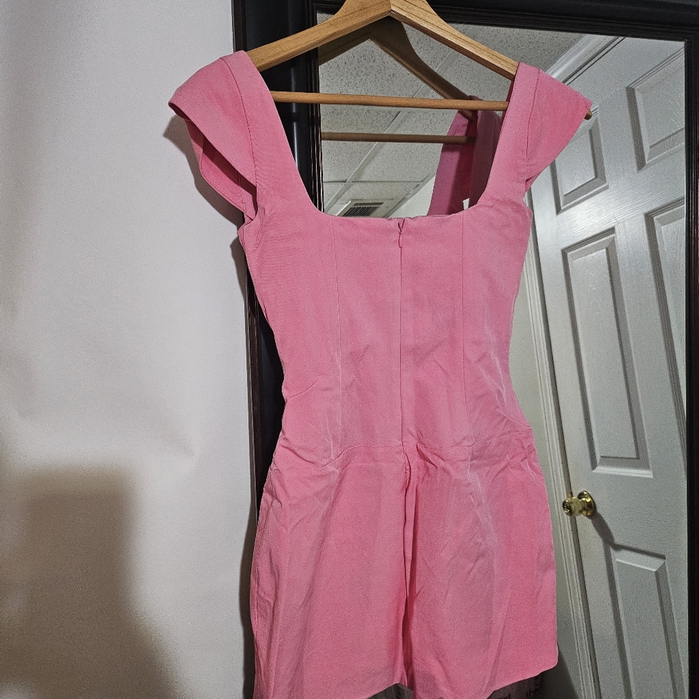 House Of CB 'Leonida' French Pink Corset Mini Dress - Picture 4 of 6
